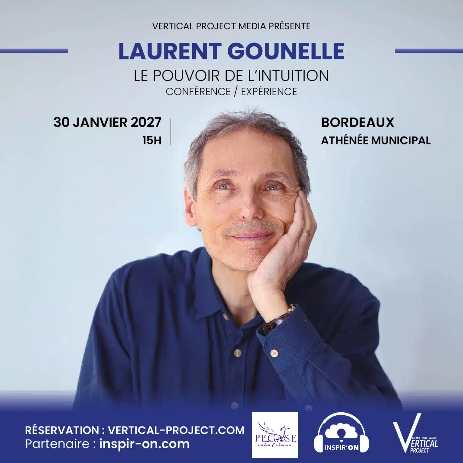 Conférence / Expérience : Le pouvoir de l'intuition - Bordeaux